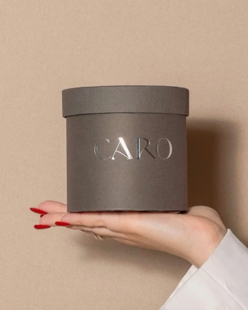  Фотография круглая коробка для свечей